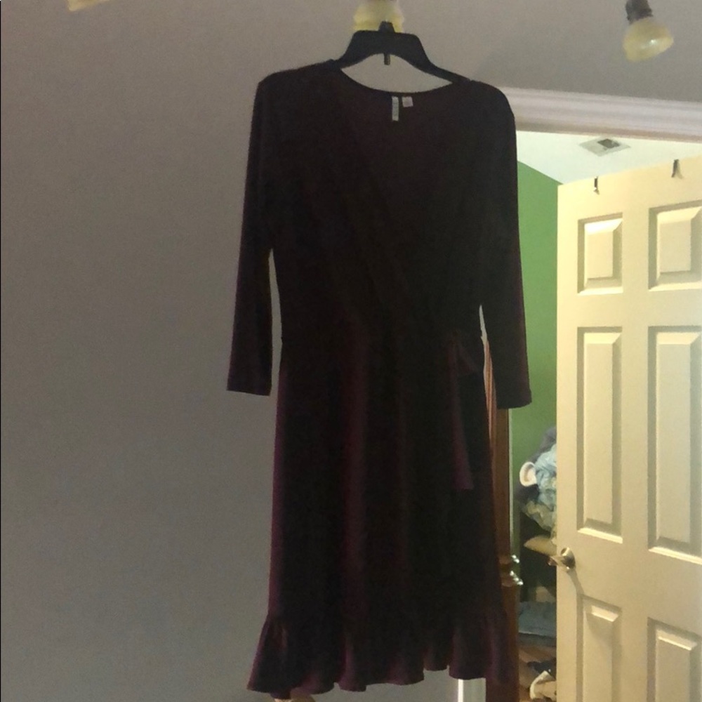 Beautiful burgundy dress